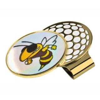 Ball Marker Hat Clip   HS   Kermit Yellow Jackets