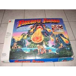  Milton Bradley   FIREBALL ISLAND   adventure game (Rare 