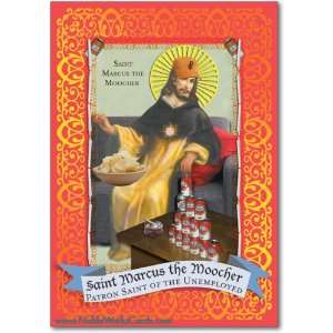  Funny Birthday Card St. Marcus The Moocher Humor Greeting 