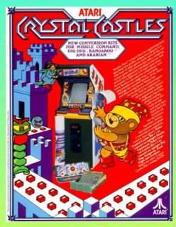 Crystal Castles 1983 Atari Conversion Kit Flyer  