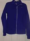 NIKE FIT THERMA Fleece Athletic Jacket Womens M Med 8 10 Royal Blue