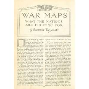  1914 World War I Maps What European Nations Are Fighting 
