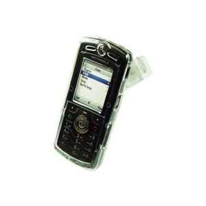  Motorola SLVR L7 Clear Crystal Case with Swivel Clip Cell 