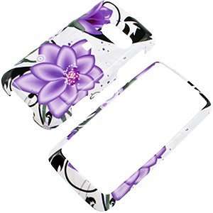  Violet Lily Protector Case for LG Rumor Touch LN510 