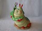 Disney A Bugs Life Caterpillar Heimlich Porcelain Figurine   FREE 