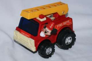 Mickey Mouse Fire Truck, Illco Industries  