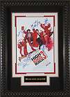 High School Musical 3   Cast Autographed 11x17 Framed P