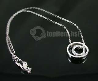 Gorgeous Swarovski Crystals circle fashion Necklace  
