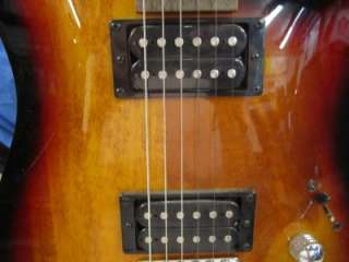   Intermediate 6 String Electric Guitar w/ Case & Amp Whammy Bar NR