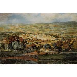   Zabaleta   24 x 16 inches   Landscape of Alhama