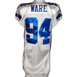  Demarcus Ware #94 Cowboys Game Issued White Jersey 