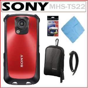 Sony MHS TS22 Bloggie Sport 4GB Flash Memory HD Waterproof Camera with 