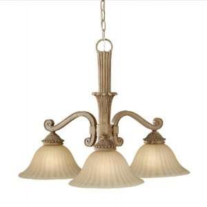  Blaire 27 Aged Wood Chandelier