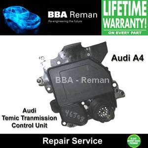 Audi A4 Temic Transmission Control Module Repair Service TCM CVT 