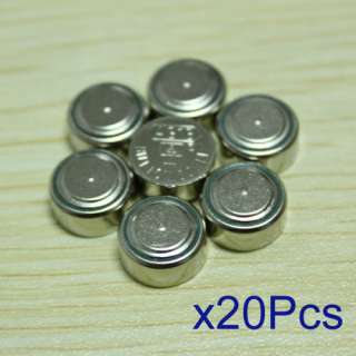20pcs x AG13 LR44 357 A76 Button Cell Battery Batteries // Free ship 