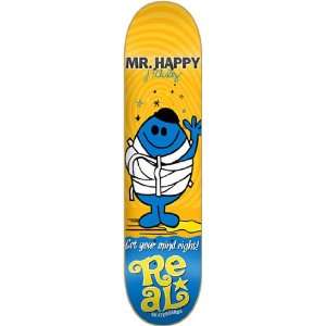  Real Aultz Blob Squad Skateboard Deck   8.38 Mr. Happy 