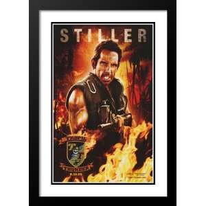  Tropic Thunder 20x26 Framed and Double Matted Movie Poster 
