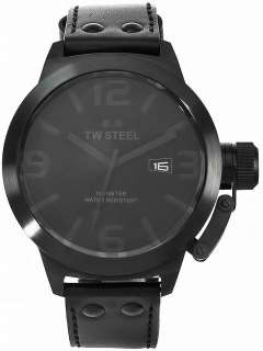 TW Steel Canteen Cool Black 50MM Swiss Mens Watch TW822  