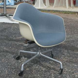Herman Miller Eames Fiberglass Shell Armchair Blue  