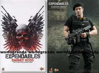 Hot Toys The Expendables Barney Ross Stallone 1/6 12 Figure  