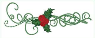 Mistletoe Carnival Machine Embroidery designs 5x7 hoop  