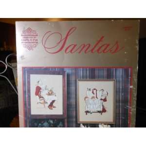    Santas A Cross Stitch Design By Pat Rogers Arts, Crafts & Sewing