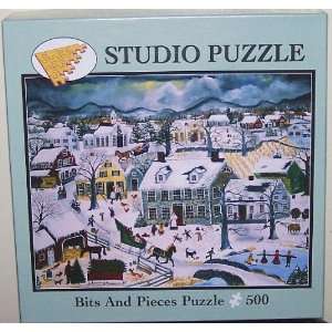   Piece Puzzle   Winter Afternoon by Jessica Wasilewski Toys & Games