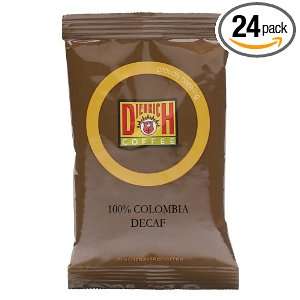 Diedrich Coffee, 100% Colombia Decaf, GROUND, 2.5 Ounce Frac Pack 