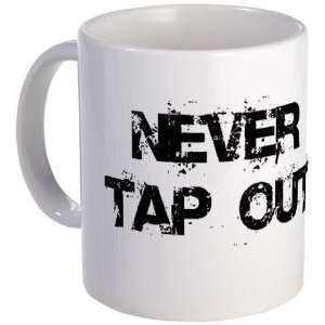  Never Tap Out Sports Mug by 
