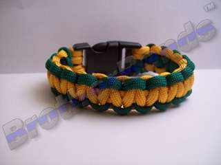 550 Paracord Bracelet Denver Broncos Theme Any Size  