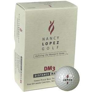 NancyLopez Distance Match Golf Balls   Distance Match 3  
