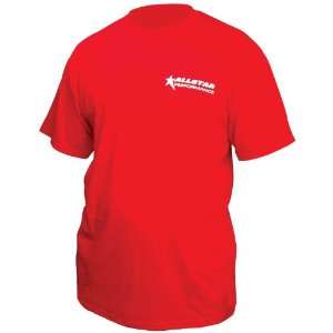  Allstar ALL99904M Red Medium T Shirt with Allstar Logo 