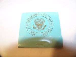 NEW UNUSED Aboard The Presidential Aircraft Matchbook  