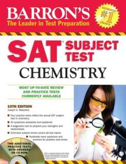 SAT Subject Test Chemistry (REA)    The Best Test Prep for the SAT II 
