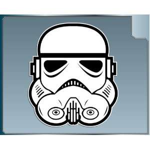   Helmet Vinyl Decal #1 Star Wars 2 x4 stickers 