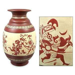  Ceramic vase, Moche Bloody Battle