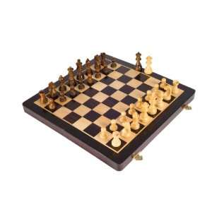  16 Traditional Folding Rosewood Chess Set Toys & Games