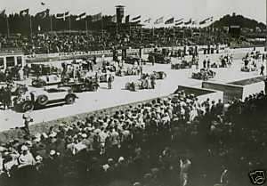 Cacacciola MB SSK Bugatti GP de Nations 1929 Race Photo  
