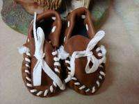 Handmade Baby Infant Toddler Native American Moccasins  