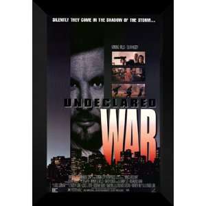  Undeclared War 27x40 FRAMED Movie Poster   Style A 1990 