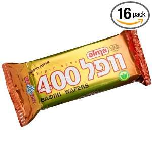 Alma Wafers Chocolate 400, 14 Ounce Packages (Pack of 16)  