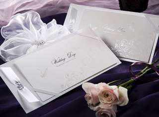 100 Butterfly Insert Wedding Invitations Envelopes Set  