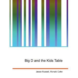  Big D and the Kids Table Ronald Cohn Jesse Russell Books