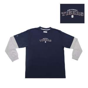 Detroit Tigers MLB Danger Youth Tee (Navy) (Small)  