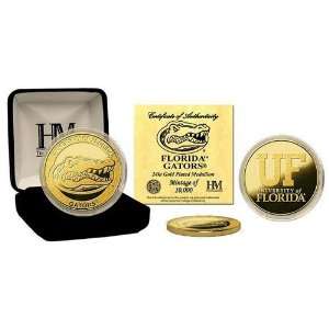  Highland Mint Florida Gators 24KT Gold Coin Sports 
