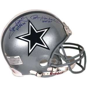 Roger Staubach & Tony Dorsett Dallas Cowboys HOF 