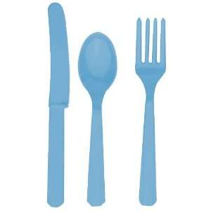 Powder Blue Asst. Cutlery (24 count)