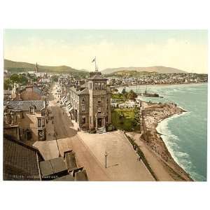  Photochrom Reprint of East Bay, Dunoon, Scotland