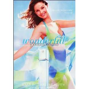   Ad American Beauty Cosmetics American Beauty   Wonderful   Ashley Judd