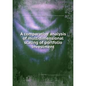  of multidimensional scaling of portfolio investment Gary A. (Gary 